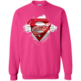 Detroit Red Wings And Superman Fans - Sweatshirt