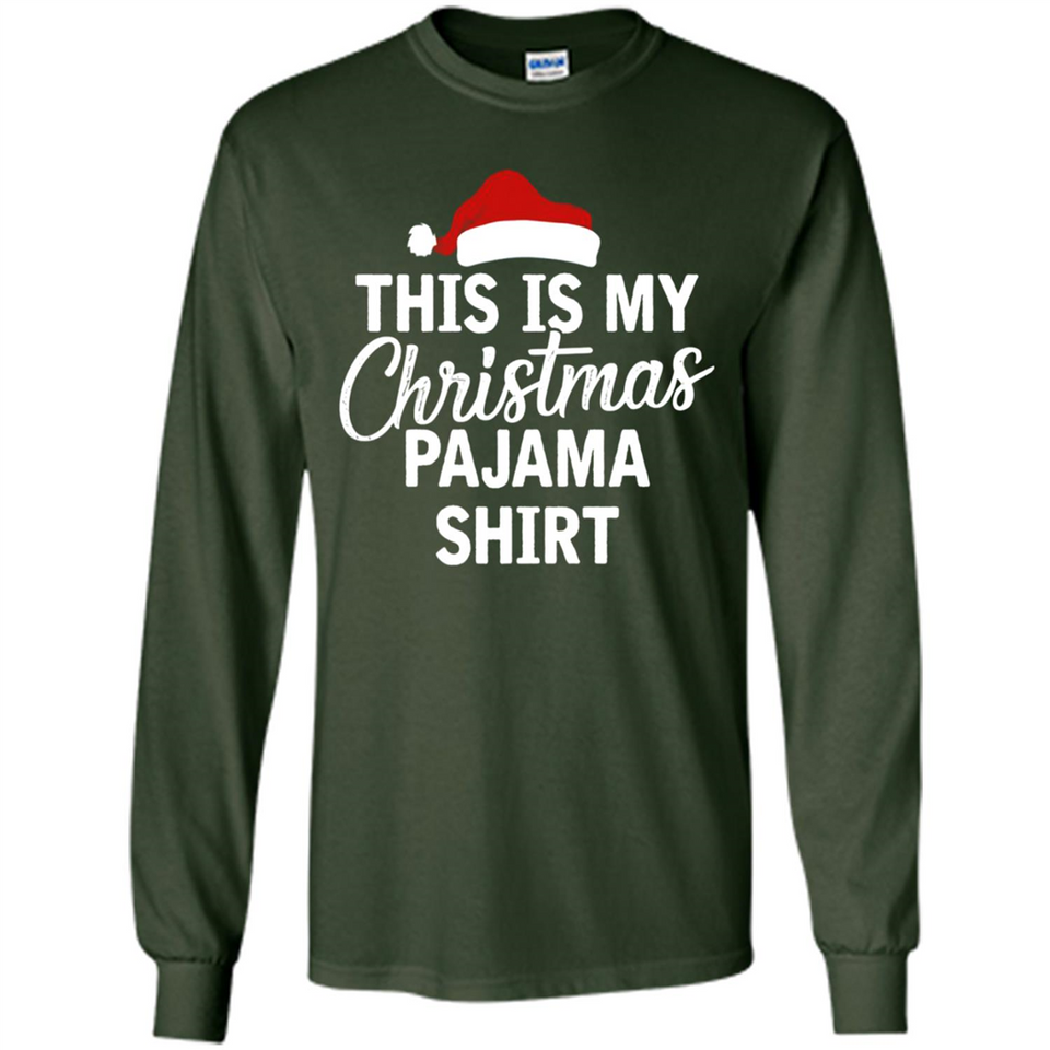 This Is My Christmas Pajama Family Matching - Long Sleeve T-Shirt
