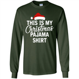 This Is My Christmas Pajama Family Matching - Long Sleeve T-Shirt