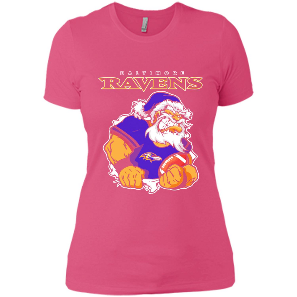 Grumpy Santa Claus Baltimore Ravens Football Team PINGPONG