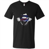 Buffalo Bills And Superman Fans - Men's V-Neck