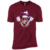 Cleveland Indians And Superman Fans - Premium Short Sleeve T-Shirt