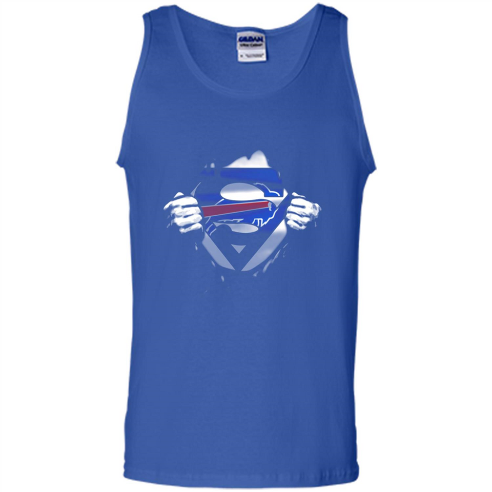 Buffalo Bills And Superman Fans - Tank Top