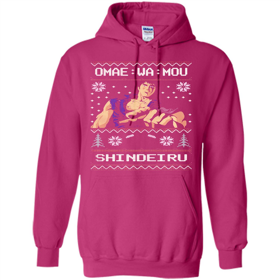 Omae Wa Mou Shindeiru Ugly Christmas Sweater - Hoodie