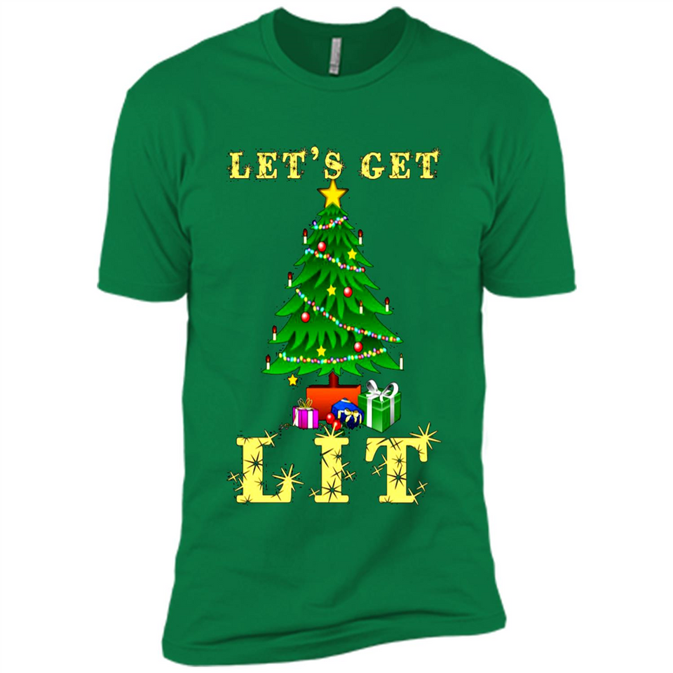 Let’s Get Lit Christmas Drinking sweater PINGPONG