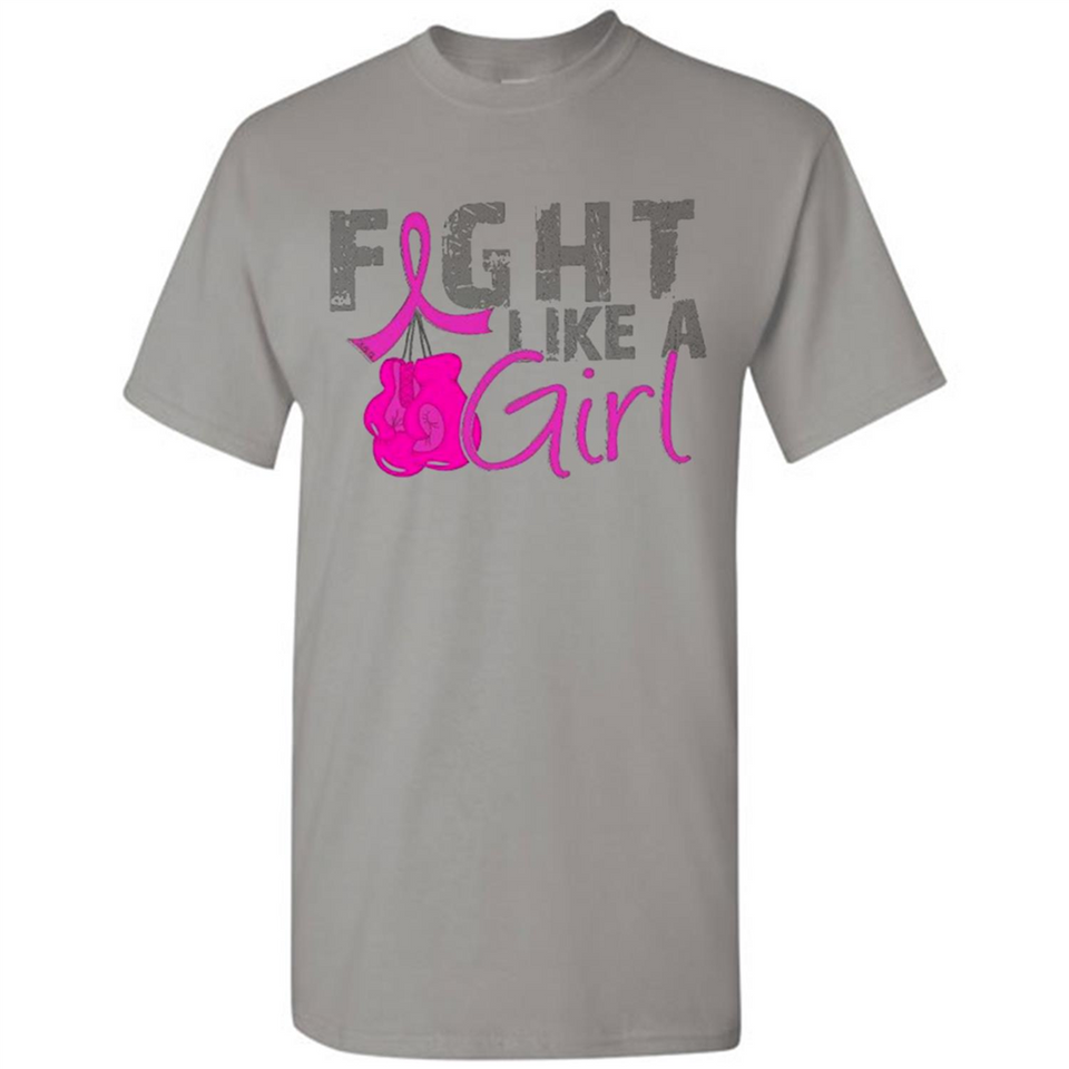 Fight Like A Girl Breast Cancer Awareness - Shirt