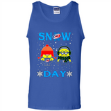 Snow Day Shirt For Carolina Hurricanes Vs Minion Fans pingpong