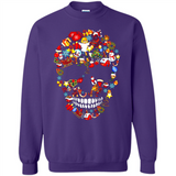 Skull Christmas Decorations Merry Xmas T-Shirt - Sweatshirt
