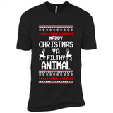 Merry Christmas ya filthy animal ulgy sweater PINGPONG