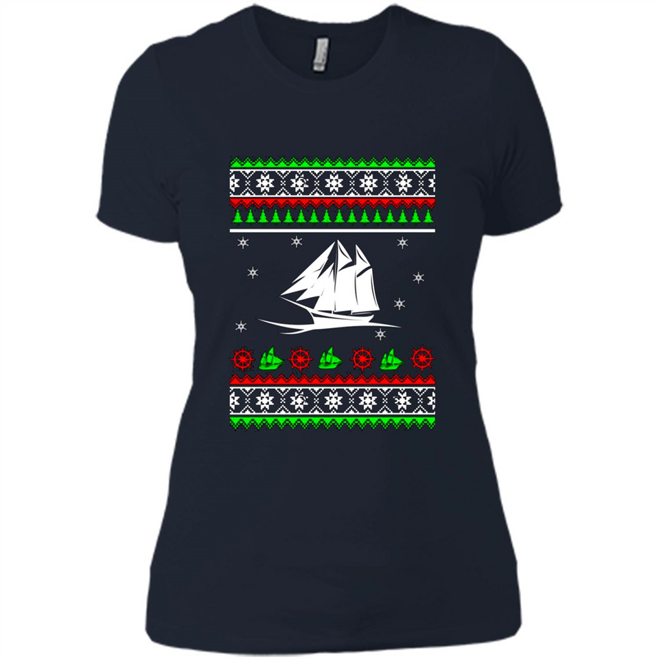 Nautical Anchor Ugly Christmas sweater PINGPONG