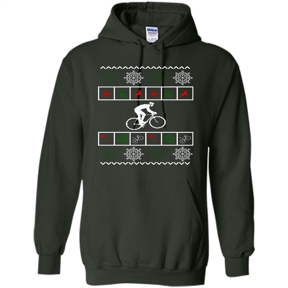 Christmas Ugly Sweater Best Cycling Ugly Christmas Sweater - Hoodie