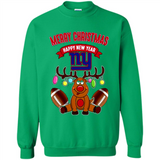 New York Giants NFL Reindeer Funny Merry Christmas And Happy New Year