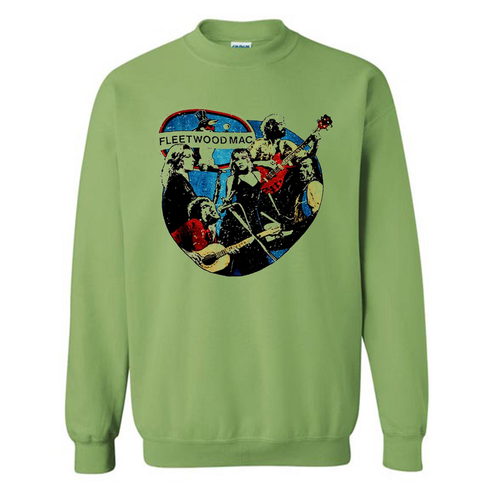 Dancing Funny Guitar Vintage Metal Rock Band Shirt PINGPONG - Sweatshirt