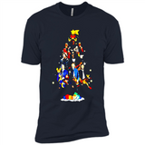 JOHN LENNON CHRISTMAS TREE - Premium Short Sleeve T-Shirt