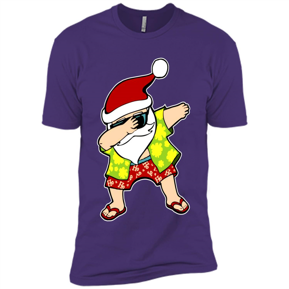 Dabbing Santa Christmas In July 1 - Premium Short Sleeve T-Shirt