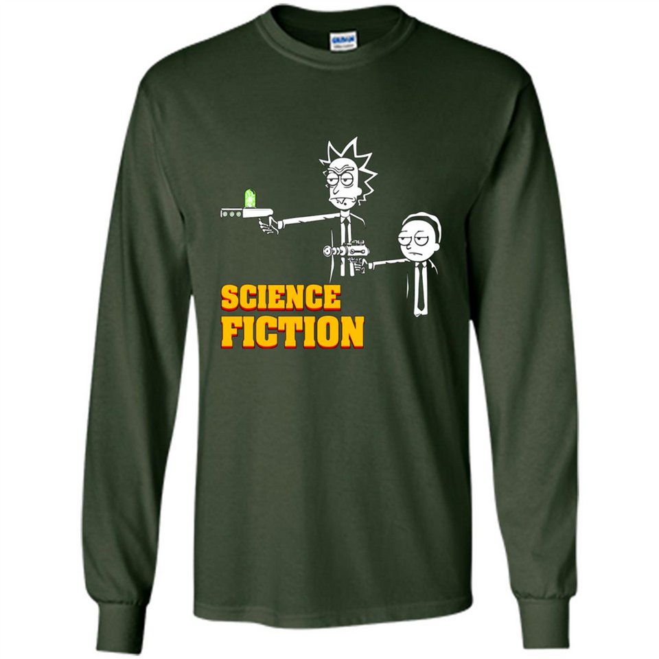 Science Fiction Rick and Morty Pulp Fiction