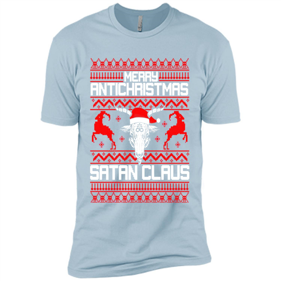Merry Antichristmas Satan Claus - Premium Short Sleeve T-Shirt