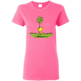 Snoopy Woodstock Shamrock - Ladies Short-Sleeve