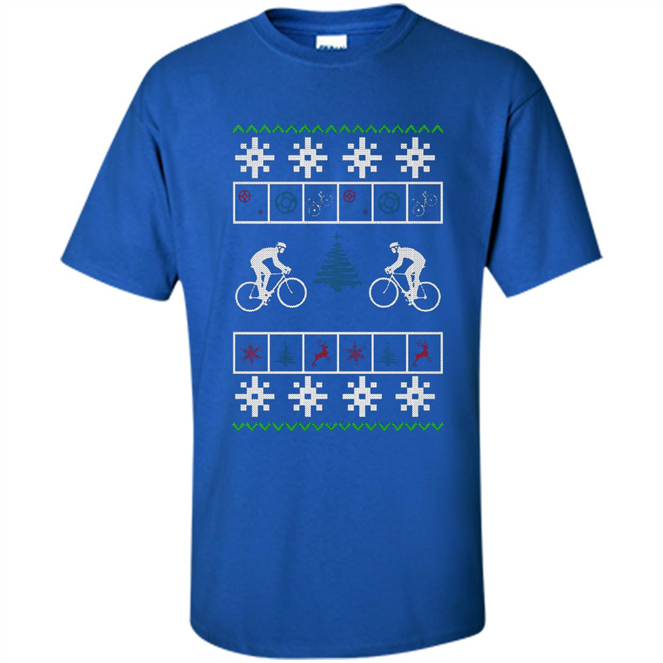 Christmas Ugly Sweater Cycling - Best Ugly Christmas Sweater - Shirt