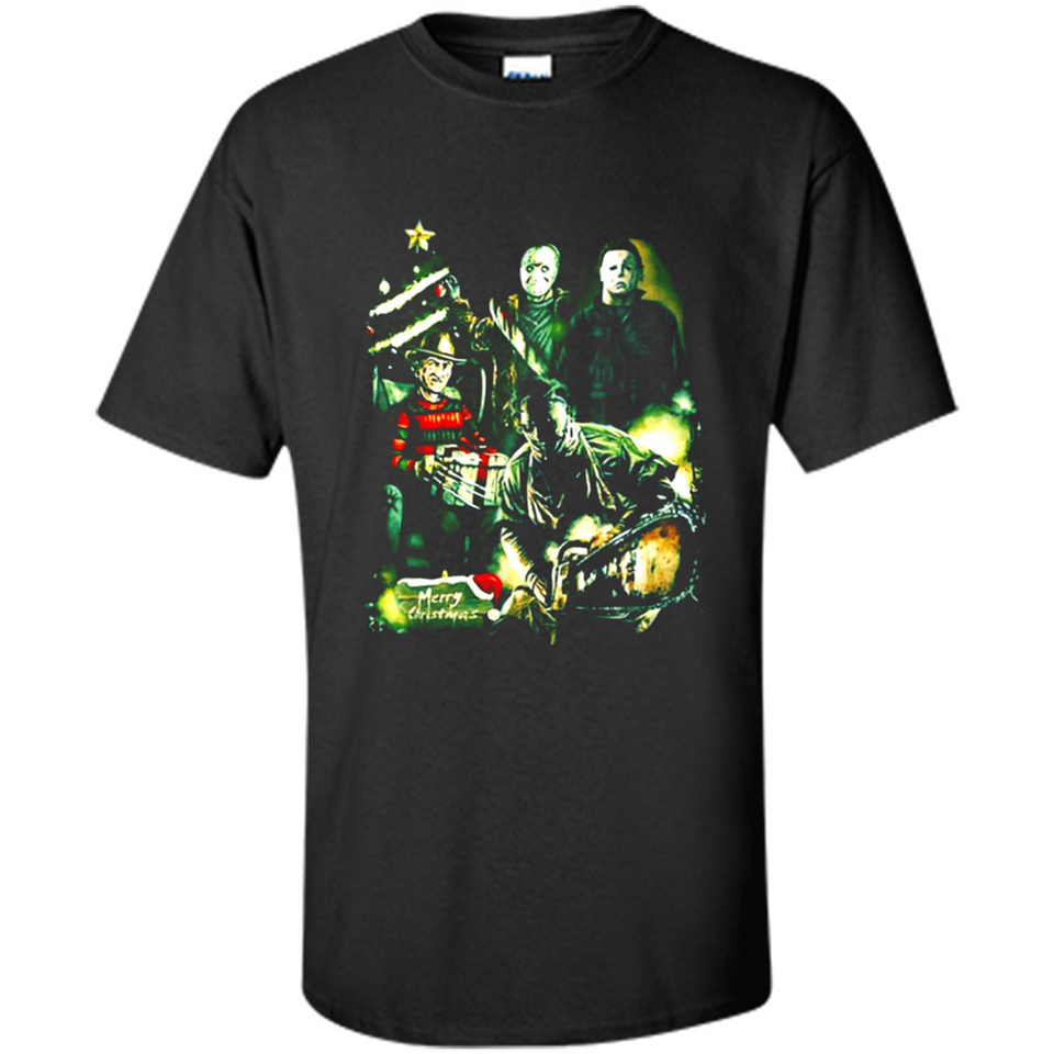 Merry Halloween Christmas Jason Michael Myers Leather Face Freddy PINGPONG