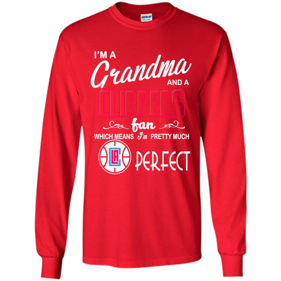 I'M A Grandma And A Los Angeles Clippers Fans