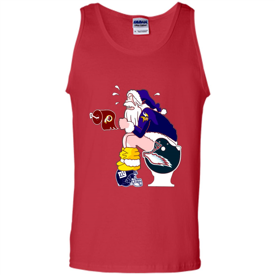 Minnesota Vikings Toilet Santa Claus PINGPONG