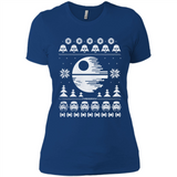 Star War Ugly Christmas 2018 - Ladies' Boyfriend T-Shirt