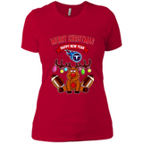 Tennessee Titans NFL Reindeer Funny Merry Christmas And Happy New Year