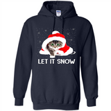 Let It Snow Cat Christmas sweater PINGPONG