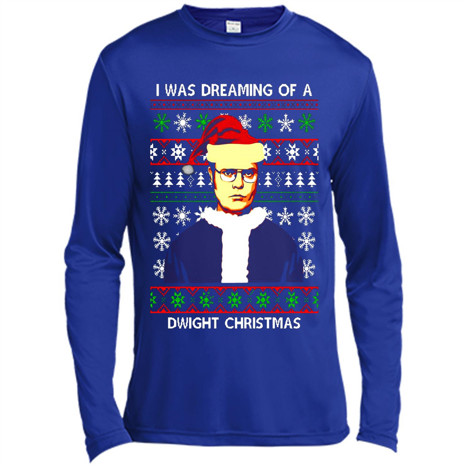 I'm dreaming of a Dwight Christmas sweatshirt - Canvas Long Sleeve T-Shirt