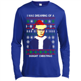 I'm dreaming of a Dwight Christmas sweatshirt - Canvas Long Sleeve T-Shirt