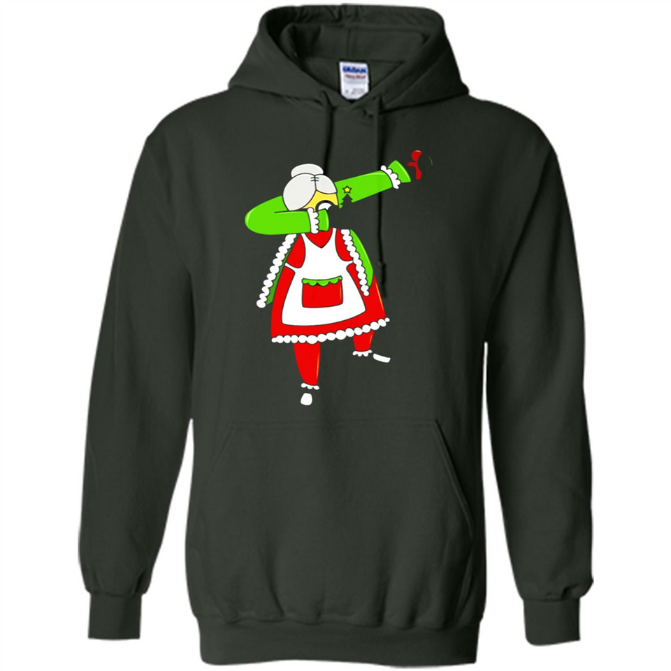 Funny Dabbing Mrs. Santa Claus Christmas Dab - Hoodie
