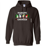 Christmas Garden Gnome Hanging With My Gnomies - Hoodie