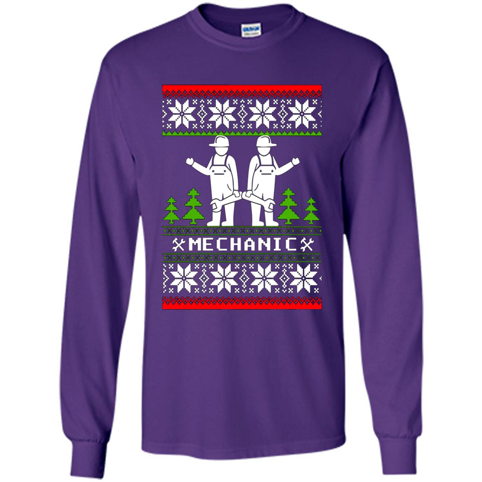 Mechanic Christmas sweater PINGPONG