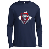 Brooklyn Nets And Superman Fans - Canvas Long Sleeve T-Shirt