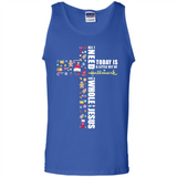All I need today is a little bit of Hallmark and a whole lot of Jesus - Tank Top