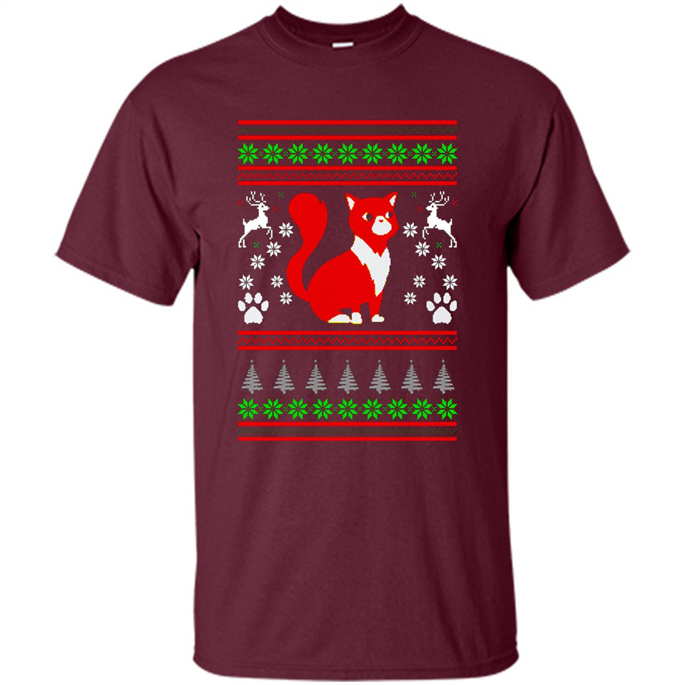 Christmas Ugly Sweater CUTE CATS UGLY CHRISTMAS SWEATERS - Shirt
