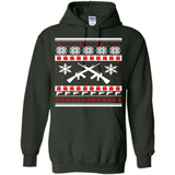 Rifle I Want Rifle Guns For Christmas ugly - Hoodie