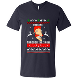 Nigel Thornberry Smashing through the snow Christmas sweatshirt PINGPONG