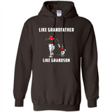 Boston Red Sox GrandFather Like GrandSon - Hoodie