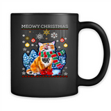 Meowy Christmas Ugly Funny Cats Lover PINGPONG