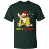Funny Santa Christmas Chicken Shirt - Merry Chickmas - Shirt