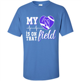 Northwestern Wildcats Football My Heart is on that Field - Shirt