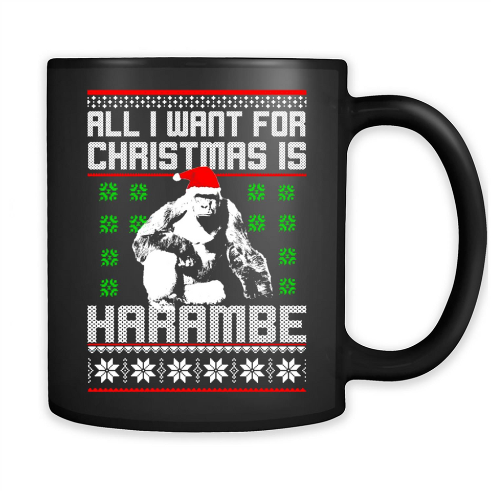 All I want for Christmas is Harambe ugly PINGPONG