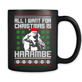 All I want for Christmas is Harambe ugly PINGPONG