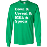 Tasty Cereal Recipe Bowl Milk Spoon