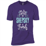 Shepsky Shirt Family Dog