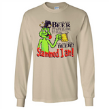 Slammed I Am I Would Drink Beer With A Goat On A Boat Shirt - Long Sleeve T-Shirt