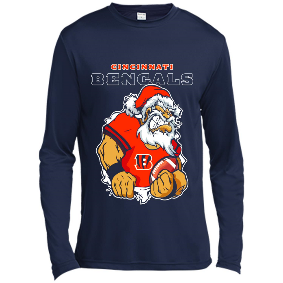 Grumpy Santa Claus Cincinnati Bengals Football Team PINGPONG