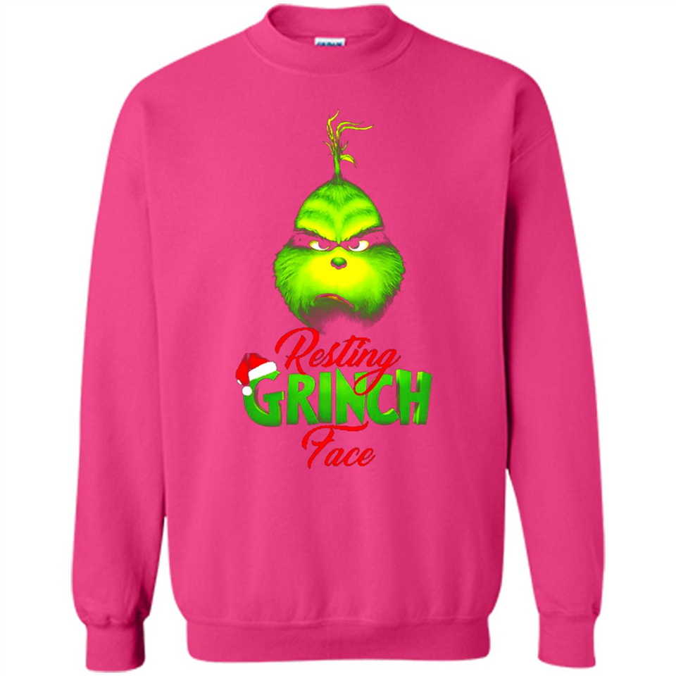 Resting Grinch Face Shirt PINGPONG - Sweatshirt